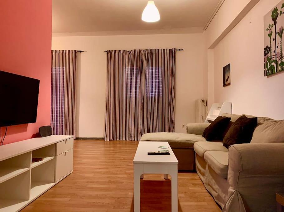 2 Bedroom Apartment 300 Meters Metro Aghios Loanis Athens Luaran gambar